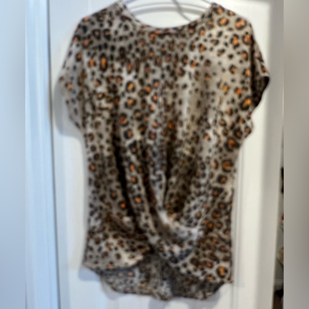 Cheetah print shirt